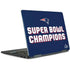 NFL Patriots Super Bowl LIII Champions Notebook 9 Pro 13in (2017) Skin