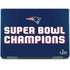 NFL Patriots Super Bowl LIII Champions Notebook 9 Pro 13in (2017) Skin