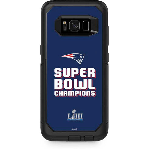 NFL Patriots Super Bowl LIII Champions Otterbox Commuter Galaxy Skin