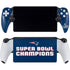 NFL Patriots Super Bowl LIII Champions PlayStation Portal Remote Player Skin