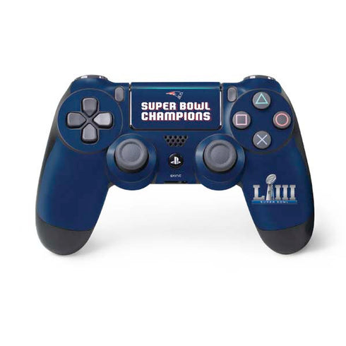 NFL Patriots Super Bowl LIII Champions PS4 Pro/Slim Controller Skin