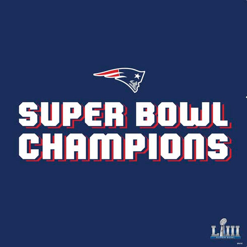 NFL Patriots Super Bowl LIII Champions PS4 Slim Skin