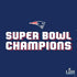 NFL Patriots Super Bowl LIII Champions PS4 Slim Skin