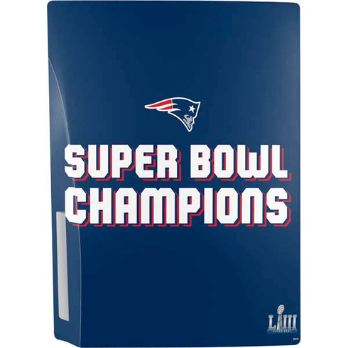 NFL Patriots Super Bowl LIII Champions PS5 Bundle Skin