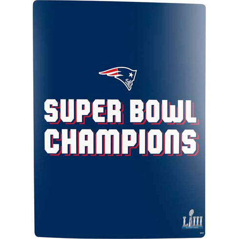 NFL Patriots Super Bowl LIII Champions PS5 Digital Edition Bundle Skin