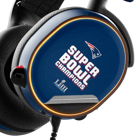 NFL Patriots Super Bowl LIII Champions SteelSeries Arctis 5 Skin