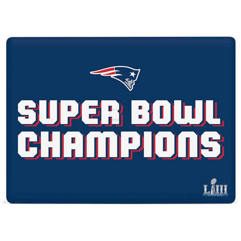 NFL Patriots Super Bowl LIII Champions Surface Laptop 2 Skin