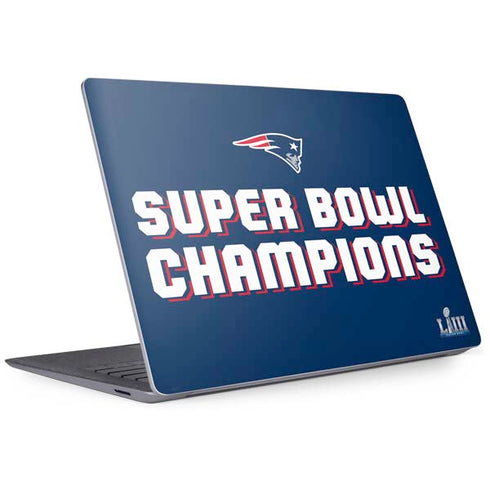 NFL Patriots Super Bowl LIII Champions Surface Laptop 3 13.5in Skin