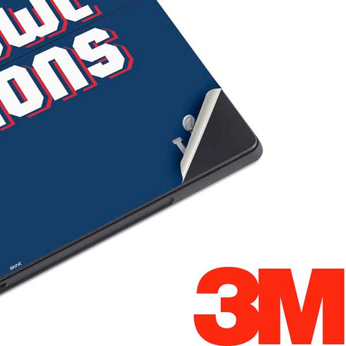 NFL Patriots Super Bowl LIII Champions Surface Pro 6 Skin