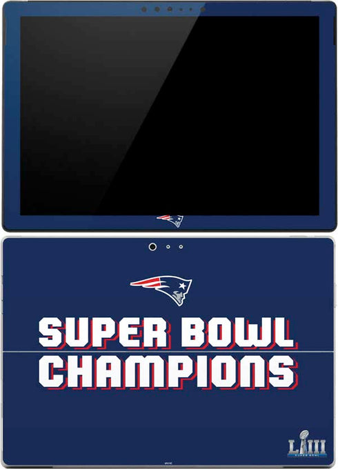 NFL Patriots Super Bowl LIII Champions Surface Pro (2017) Skin