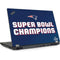 NFL Patriots Super Bowl LIII Champions Lenovo ThinkPad Skin
