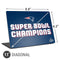 NFL Patriots Super Bowl LIII Champions Universal Laptop 11in (8.8 x 6.2in) Skin
