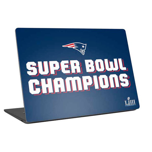 NFL Patriots Super Bowl LIII Champions Universal Laptop 14in (11.4 x 8.2in) Skin