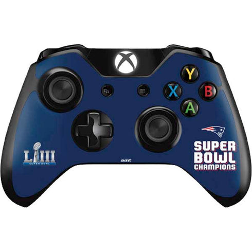 NFL Patriots Super Bowl LIII Champions Xbox One Controller Skin