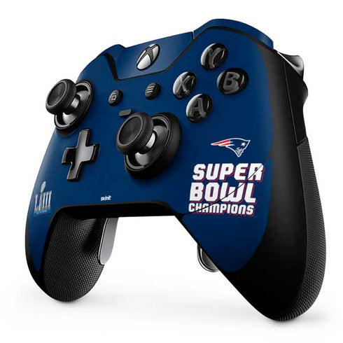 NFL Patriots Super Bowl LIII Champions Xbox One Elite Controller Skin
