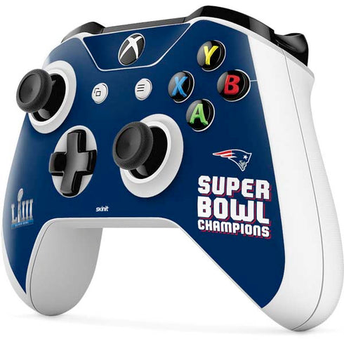 NFL Patriots Super Bowl LIII Champions Xbox One S Controller Skin