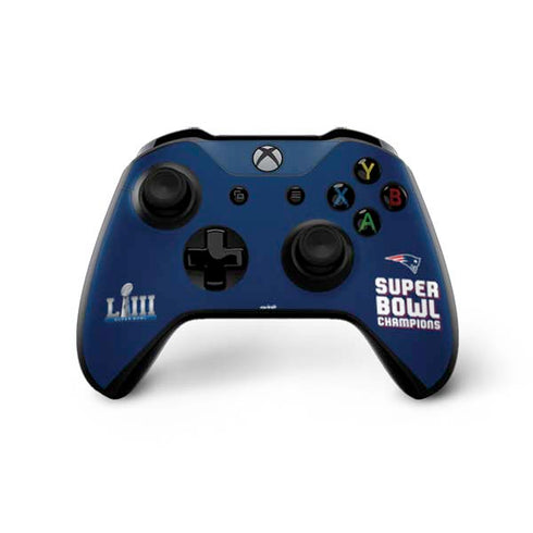 NFL Patriots Super Bowl LIII Champions Xbox One X Controller Skin