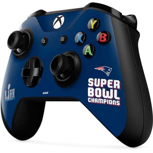 NFL Patriots Super Bowl LIII Champions Xbox One X Controller Skin