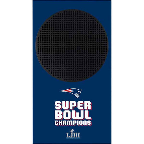 NFL Patriots Super Bowl LIII Champions Xbox Series S Bundle Skin