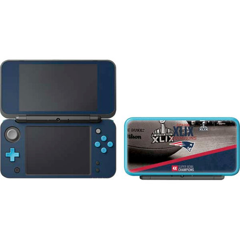 NFL Patriots Super Bowl XLIX Champs Nintendo 2DS XL (2017) Skin