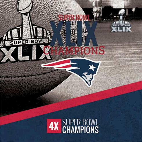 NFL Patriots Super Bowl XLIX Champs Nintendo 2DS XL (2017) Skin