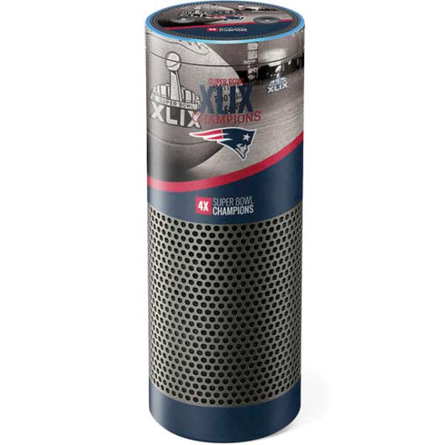 NFL Patriots Super Bowl XLIX Champs Amazon Echo Skin