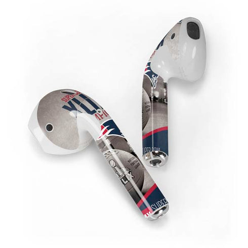 NFL Patriots Super Bowl XLIX Champs Apple AirPods Skin