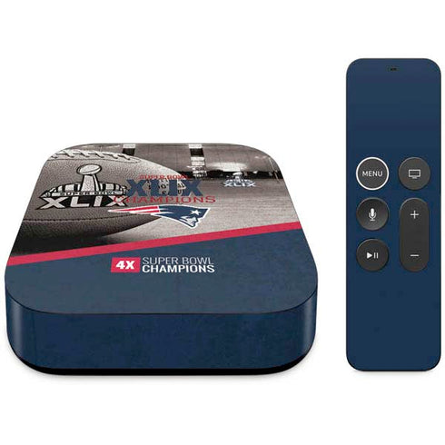 NFL Patriots Super Bowl XLIX Champs Apple TV Skin