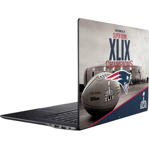 NFL Patriots Super Bowl XLIX Champs Ativ Book 9 (15.6in 2014) Skin