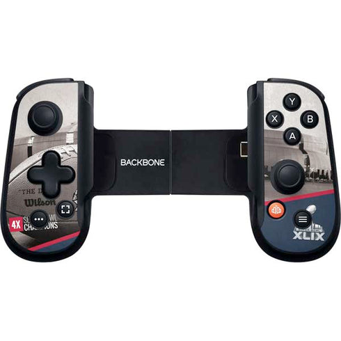 NFL Patriots Super Bowl XLIX Champs Backbone One for iPhone Game Controller Skin