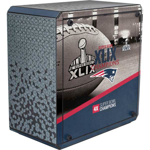 NFL Patriots Super Bowl XLIX Champs Cooler Master MasterBox Q300L Mini Tower Skin