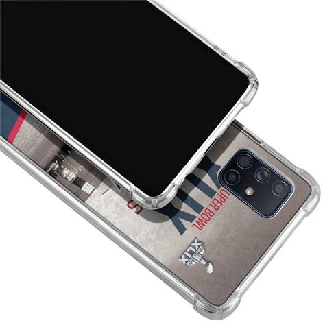 NFL Patriots Super Bowl XLIX Champs Galaxy A71 5G Clear Case