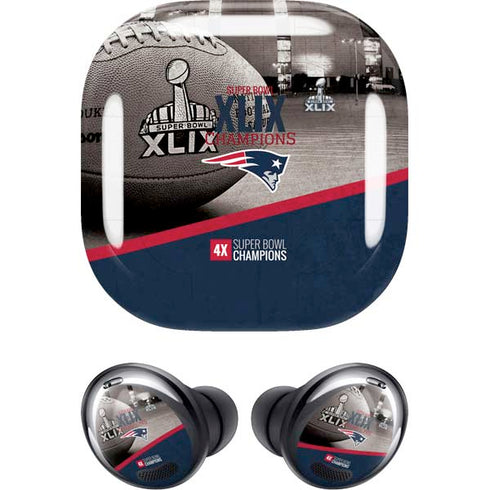 NFL Patriots Super Bowl XLIX Champs Galaxy Buds Pro Skin