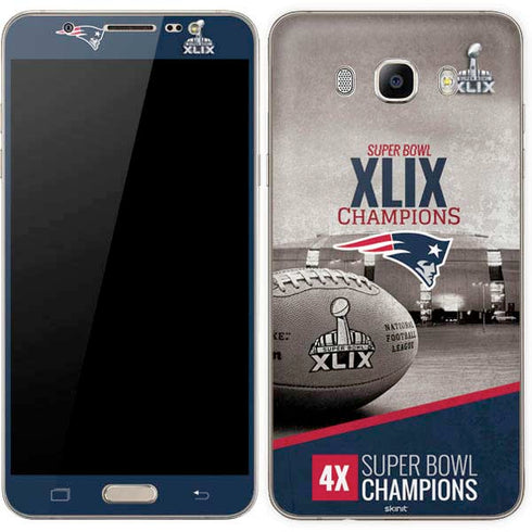 NFL Patriots Super Bowl XLIX Champs Galaxy J7 Skin