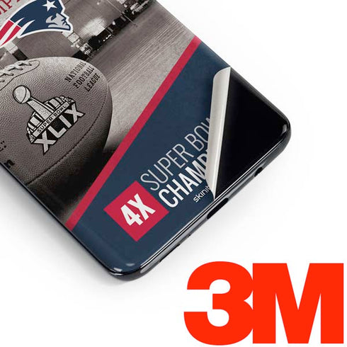 NFL Patriots Super Bowl XLIX Champs Galaxy S10 Plus Skin