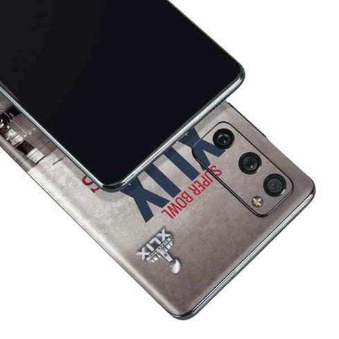 NFL Patriots Super Bowl XLIX Champs Galaxy S20 Fan Edition Skin