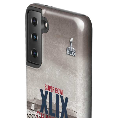 NFL Patriots Super Bowl XLIX Champs Galaxy S21 FE Pro Case