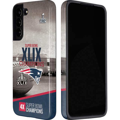 NFL Patriots Super Bowl XLIX Champs Galaxy S22 Pro Case