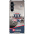 NFL Patriots Super Bowl XLIX Champs Galaxy S23 FE Clear Case