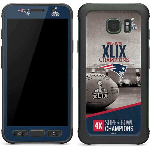 NFL Patriots Super Bowl XLIX Champs Galaxy S7 Active Skin