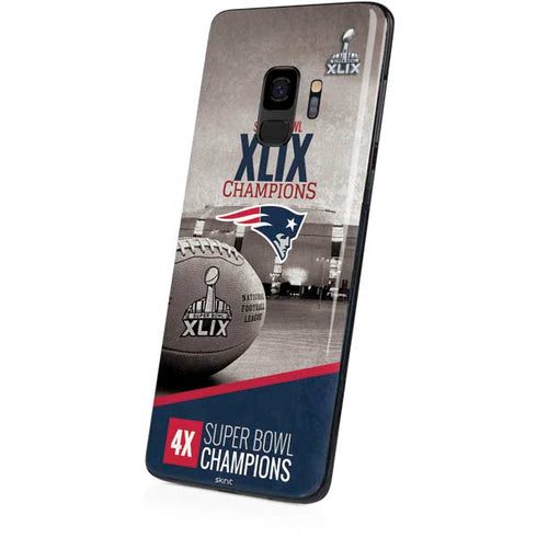NFL Patriots Super Bowl XLIX Champs Galaxy S9 Skin