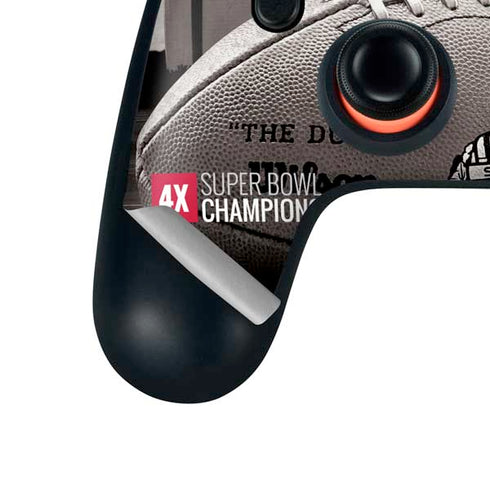 NFL Patriots Super Bowl XLIX Champs Google Stadia Controller Skin