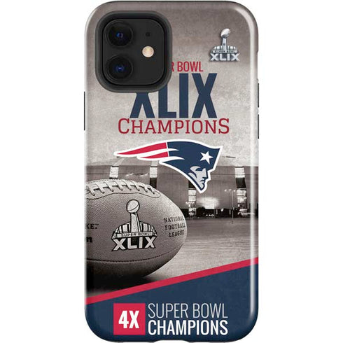 NFL Patriots Super Bowl XLIX Champs iPhone 12 Impact Case