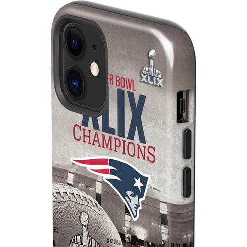 NFL Patriots Super Bowl XLIX Champs iPhone 12 Impact Case