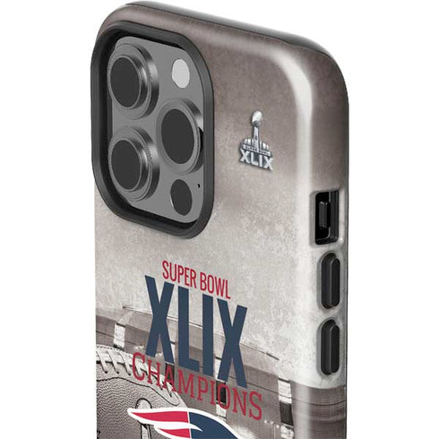 NFL Patriots Super Bowl XLIX Champs iPhone 13 Pro Impact Case