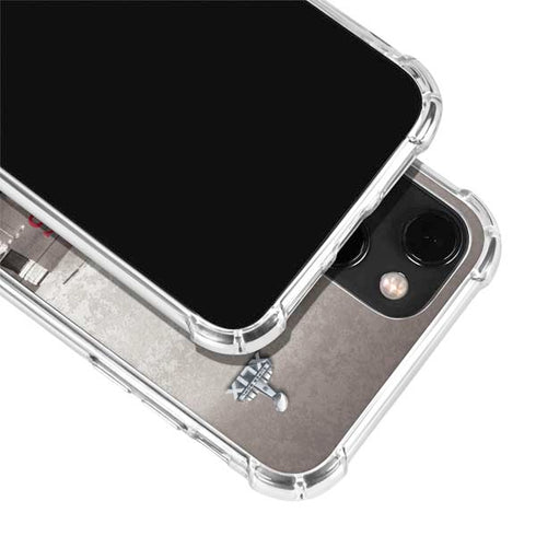 NFL Patriots Super Bowl XLIX Champs iPhone 15 Plus Clear Case