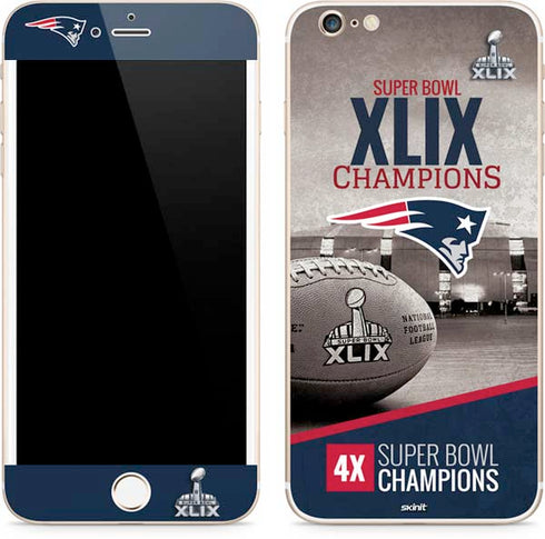 NFL Patriots Super Bowl XLIX Champs iPhone 6/6s Plus Skin