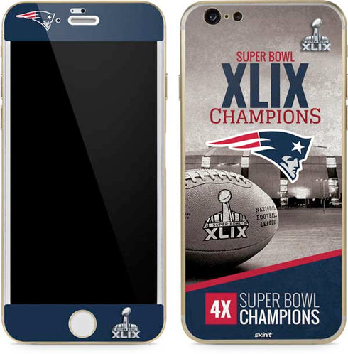 NFL Patriots Super Bowl XLIX Champs iPhone 6/6s Skin