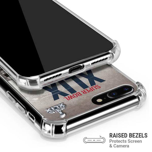 NFL Patriots Super Bowl XLIX Champs iPhone 7/8 Plus Clear Case
