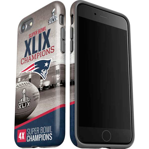 NFL Patriots Super Bowl XLIX Champs iPhone SE (2nd & 3rd Gen) Pro Case